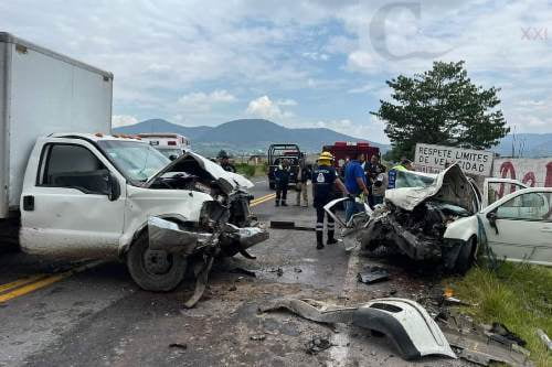 Fatal accidente en el Libramiento Acambay: Tres personas fallecen en el impactante Choque